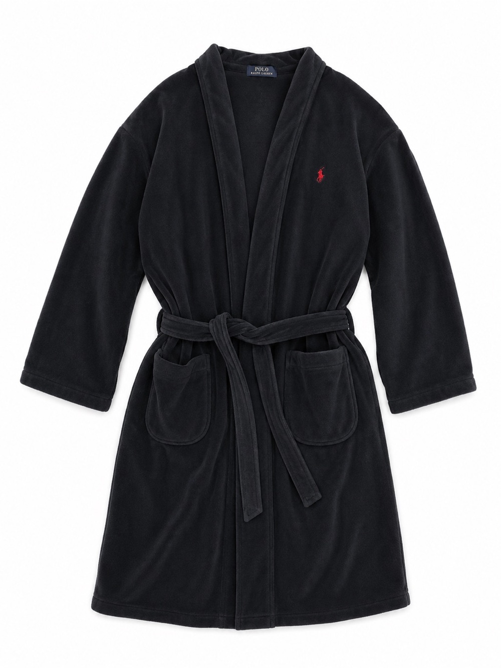 Polo Ralph Lauren Men's Sleepwear Soft Cotton Kimono Velour Robe Size L/XL - Picture 2 of 5